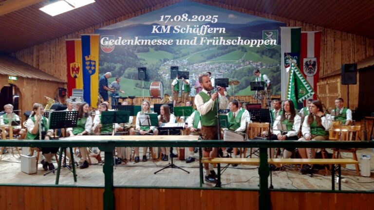 2025 KM Schäffern – Gedenkmesse und Frühschoppen