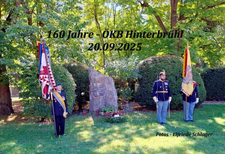 2025 – KM Hinterbrühl – 160 Jahr-Feier