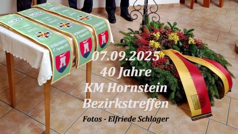 2025 KM Hornstein – 40 jähriges Bestehen